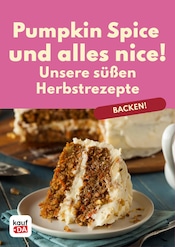 Rezepte Discounter Prospekt der aktuellen Woche mit 1 Seite, gültig von 04.10.2026 bis 18.10.2026, in Rangendingen und Umgebung Aktueller Rezepte Discounter Prospekt in Rangendingen und Umgebung, "Herbstbacken" mit 1 Seite, 04.10.2026 - 18.10.2026