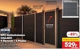 WPC Sichtschutzzaun CALLADO im Netto Marken-Discount Prospekt WPC Sichtschutzzaun CALLADO von HOME DELUXE im aktuellen Netto Marken-Discount Prospekt für 529,00 €