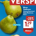 Birnen im ALDI SÜD Prospekt Birnen Conference im aktuellen ALDI SÜD Prospekt für 1,29 €