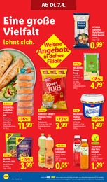 Lidl Saft im Prospekt 