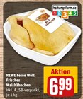 Aktuelle Hähnchen Angebote bei REWE in Halle (Saale) Aktuelles Frisches Maishähnchen Angebot bei REWE in Halle (Saale) ab 6,99 €