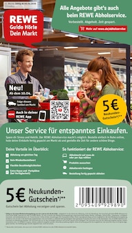 REWE Prospekt Dein Markt mit 26 Seiten