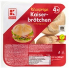 Kaiserbrötchen von K-CLASSIC für 0,59 € bei Kaufland im Angebot Kaiserbrötchen von K-CLASSIC im aktuellen Kaufland Prospekt