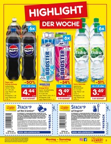 Volvic im Netto Marken-Discount Prospekt "Aktuelle Angebote" mit 54 Seiten (Straubing)