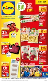 Catalogue Supermarchés Lidl en cours à Avesnes-le-Comté et alentours, "Si bon, si bio", 40 pages, 30/04/2024 - 07/05/2024