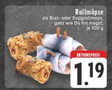 EDEKA Hilpischmühle - Rollmöpse Angebot im Prospekt Rollmöpse bei EDEKA im Hilpischmühle Prospekt für 1,19 €