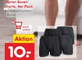 Herren Boxershorts, 4er Pack im aktuellen Netto Marken-Discount Prospekt