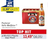 Hefe-Weißbier bei Metro im Augsburg Prospekt für 14,27 €