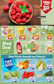 Aktueller REWE Prospekt mit Saft, "Dein Markt", Seite 6