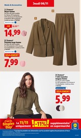 Pantalon Femme Angebote im Prospekt "Votre quotidien à petits prix, ça vaut le coup." von Lidl Pantalon Femme Angebote im Prospekt "Votre quotidien à petits prix, ça vaut le coup." von Lidl auf Seite 59