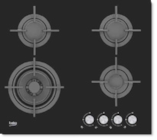 Table de cuisson gaz HILW6121SB - Beko - But Table de cuisson gaz HILW6121SB - Beko à 179,99 € dans le catalogue But