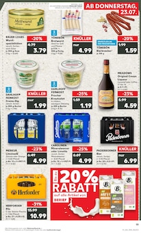 Bier im aktuellen Kaufland Prospekt (Detmold) Bier im Kaufland Prospekt "Hier bin ich richtig" mit 65 Seiten (Detmold)