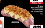 Aktuelles Männer-Bratwurst Angebot bei EDEKA in Osnabrück ab 0,99 €