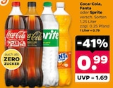 Coca-Cola für 0,99 € bei Netto mit dem Scottie im Angebot Coca-Cola im aktuellen Netto mit dem Scottie Prospekt