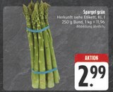 Spargel grün im Angebot bei E center in Weimar Spargel grün Angebote bei E center Weimar für 2,99 €