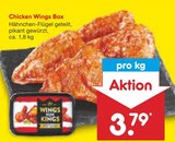 Chicken Wings Box von Wings for Kings im aktuellen Netto Marken-Discount Prospekt