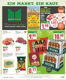 Supermarkt Prospekt von Marktkauf Borchen Marktkauf Prospekt: "Aktuelle Angebote", 16 Seiten, 30.06.2025 - 05.07.2025