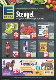 EDEKA Prospekt für Nürnberg mit 32 Seiten EDEKA Prospekt für Nürnberg: "Wir lieben Lebensmittel!", 32 Seiten, 25.08.2025 - 30.08.2025