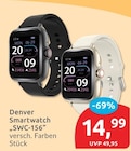 Smartwatch SWC-156 von Denver für 14,99 € bei budni im Angebot Smartwatch SWC-156 von Denver im aktuellen budni Prospekt