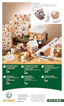 Lebkuchen im GLOBUS Prospekt "Aktuelle Angebote" mit 16 Seiten (Duisburg)