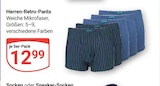 Herren-Retro-Pants im Angebot bei GLOBUS in Bruchsal Herren-Retro-Pants Angebote bei GLOBUS Bruchsal für 12,99 €