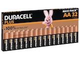Plus AA, 32er Pack, AA Batterie, Alkaline, 1.5 Volt im MediaMarkt Saturn Prospekt Plus AA, 32er Pack, AA Batterie, Alkaline, 1.5 Volt von DURACELL im aktuellen MediaMarkt Saturn Prospekt für 19,99 €
