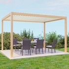 Brico Dépôt Étoile-sur-Rhône - Promo Pergola imitation bois blanc - 3 x 4 m Promo Pergola imitation bois blanc - 3 x 4 m à 1 199,00 € dans le catalogue Brico Dépôt à Étoile-sur-Rhône