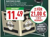 Aktuelle Warsteiner Angebote bei Marktkauf in Dülmen Aktuelles Pilsener Angebot bei Marktkauf in Dülmen ab 21,00 €