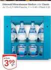 Aktuelle Mineralwasser Angebote bei GLOBUS in Mannheim Aktuelles Medium Angebot bei GLOBUS in Mannheim ab 3,99 €