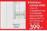 Drehtürenschrank ASRA Angebote von Xora bei Zurbrüggen Rheda-Wiedenbrück für 399,00 €