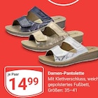 Damen-Pantolette bei GLOBUS im Jena Prospekt für 14,99 €