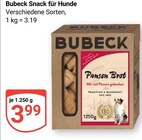 Snack für Hunde im Angebot bei GLOBUS in Castrop-Rauxel Snack für Hunde Angebote von Bubeck bei GLOBUS Castrop-Rauxel für 3,99 €