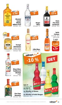 Promotion Desperados dans le prospectus Colruyt, valable du 22/10/2025 au 02/11/2025 Promo Desperados dans le catalogue Colruyt du moment à la page 21