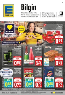 Aktueller EDEKA Prospekt "Aktuelle Angebote" für Neuss Aktueller EDEKA Prospekt für Neuss mit Seiten