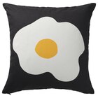 Kissenbezug schwarz/weiß im IKEA Prospekt Kissenbezug schwarz/weiß von ÖGONLOCKSMAL im aktuellen IKEA Prospekt für 5,99 €
