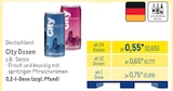 City Dosen im aktuellen METRO Prospekt für 0,65 €