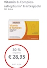 LINDA Bonn - Vitamin B-Komplex Hartkapseln Angebot im Prospekt Vitamin B-Komplex Hartkapseln bei LINDA im Bonn Prospekt für 28,95 €
