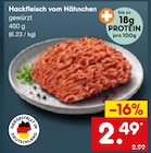 Aktuelle Hackfleisch Angebote bei Netto Marken-Discount in Koblenz Aktuelles Hackfleisch vom Hähnchen Angebot bei Netto Marken-Discount in Koblenz ab 2,49 €