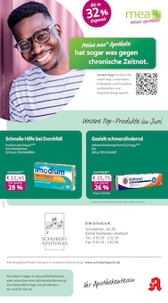 Aktueller mea - meine apotheke Prospekt "Unsere Juni-Angebote" für Mörfelden-Walldorf Aktueller mea - meine apotheke Prospekt für Mörfelden-Walldorf mit Seiten
