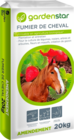 FUMIER DE CHEVAL 20 KG - GARDENSTAR - Auchan Hypermarché à Béziers FUMIER DE CHEVAL 20 KG - GARDENSTAR en promo chez Auchan Hypermarché Béziers à 5,99 €