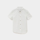 Chemise manches courtes 1 poche coton vert kaki garçon - La Halle Chemise manches courtes 1 poche coton vert kaki garçon à 9,99 € dans le catalogue La Halle