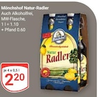 Natur-Radler im Angebot bei GLOBUS in Völklingen Natur-Radler Angebote von Mönchshof bei GLOBUS Völklingen für 2,20 €
