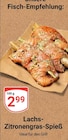 Aktuelles Lachs-Zitronengras-Spieß Angebot bei GLOBUS in Salzgitter ab 2,99 €