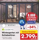 Wintergarten mit Schiebetüren im Angebot bei Netto Marken-Discount in Hilden Wintergarten mit Schiebetüren Angebote von Juskys bei Netto Marken-Discount Hilden für 2.799,00 €