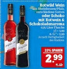 Wein oder Schoko mit Rotwein & Schokoladenaroma Angebote von Rotwild bei Marktkauf Schwabach für 2,99 €