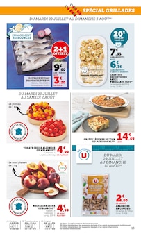 Promotion Table Cuisine dans le prospectus Hyper U, valable du 29/07/2025 au 10/08/2025 Promo Table Cuisine dans le catalogue Hyper U du moment à la page 15