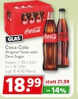 Aktuelle Coca Cola Angebote bei Getränkeland in Lübeck Aktuelles Original Taste Angebot bei Getränkeland in Lübeck ab 18,99 €