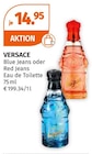 Blue Jeans oder Red Jeans Angebote von Versace bei Müller Plauen für 14,95 €
