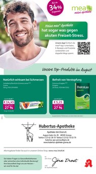 mea - meine apotheke Prospekt der KW 32 "Unsere August-Angebote" Aktueller mea - meine apotheke Prospekt "Unsere August-Angebote" Seite 1 von 4 Seiten