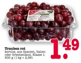 Aktuelles Trauben rot Angebot bei EDEKA in Frankfurt (Main) ab 1,49 €
